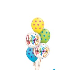 Birthday Polka Dot Balloon Gift